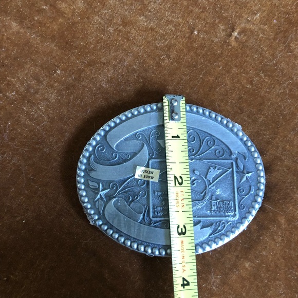 Houston Livestock show and Rodeo belt buckle - Picture 2 of 6